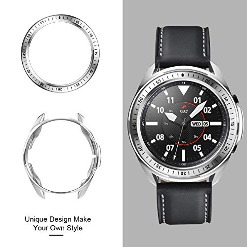 Nobran 2a26c5 D8e6 4 1 1 Pack Jzk Samsung Galaxy Watch3 45mm Bezel Ring Styling Adhesive Cover Anti Scratch Collision Protector Bezel Loop Pro Nobran 2a26c5 D8e6 4 1 1 Pack Jzk Samsung Galaxy Watch3 45mm Bezel Ring Styling Adhesive Cover Anti Scratch Collision Protector Bezel Loop Pro