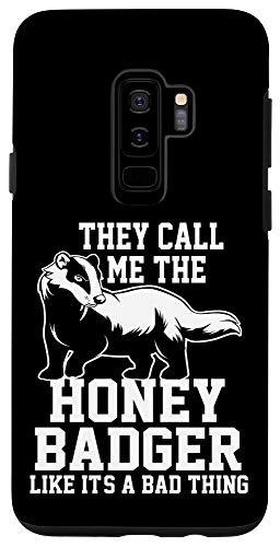 nobran Galaxy S9+ Funny Honey Badger Saying Team Marten Ratel Gift Idea Case