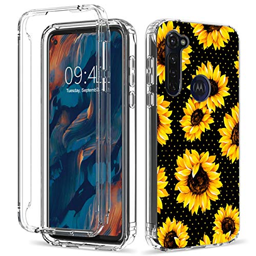 C9dfd638 Cb80 4 Case For Motorola Moto G Stylus Rossy Clear With Pattern Design Full Body Shockproof Dual Layer Protective Soft Tpu Bum