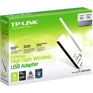 Tp Link Tlwn722n Tp Link Tl Wn722n Wireless N150 High Gain Usb Adapter 150mbps W 4 Dbi High Gain