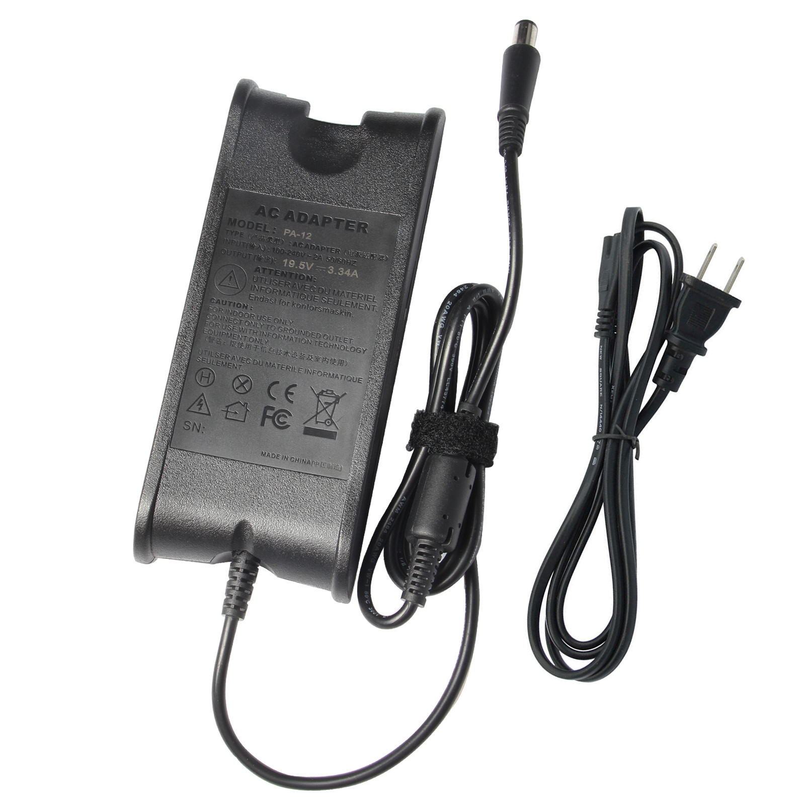 Generic N X Adapter Charger For Dell Latitude 21 E40 E4310 E5430 E6250 E6430 E6530 65w