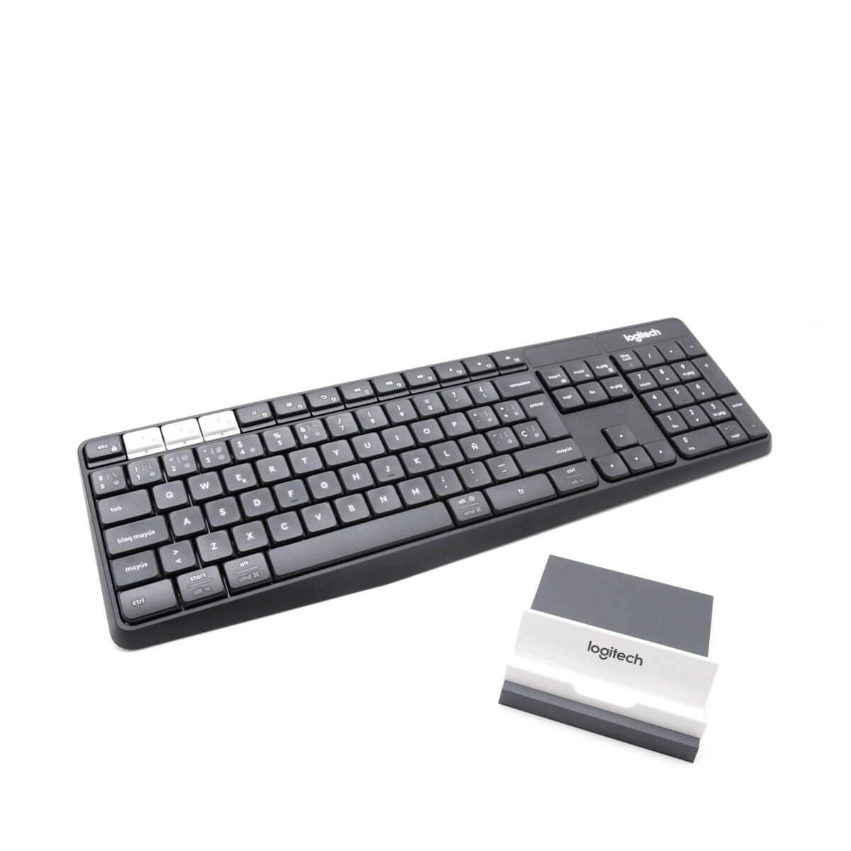 Fx Logitech K375s Multi Device Wireless Keyboard And Stand Combo Fx Logitech K375s Multi Device Wireless Keyboard And Stand Combo