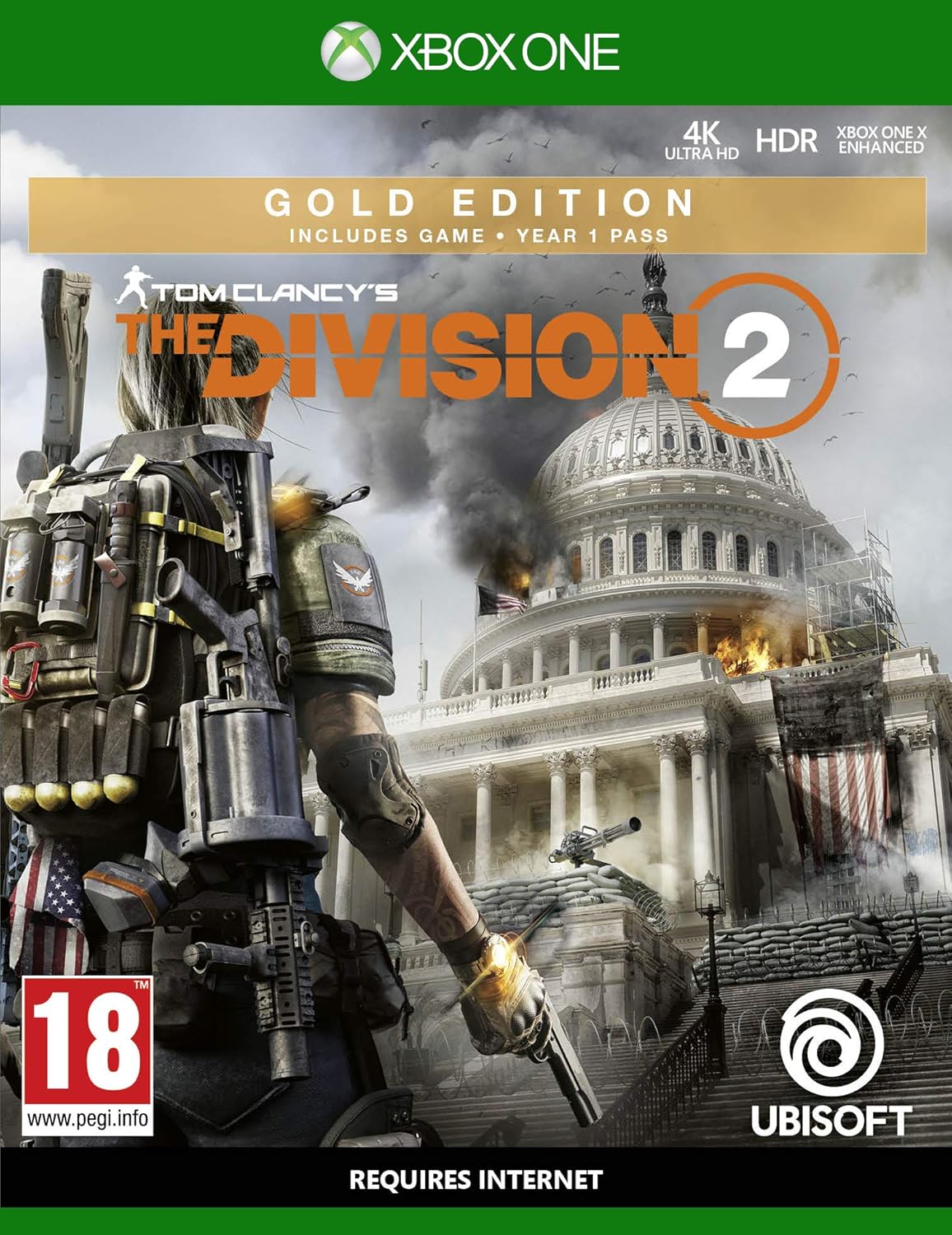 Ubisoft Br5511 Tom Clancys The Division 2 Gold Edition Xbox One