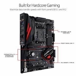 O910433117988u Asus Rog Crosshair Vii Hero Wi Fi Amd Ryzen 2 Am4 Ddr4 M 2 Usb 3 1 Gen2 Atx X470 Motherboard