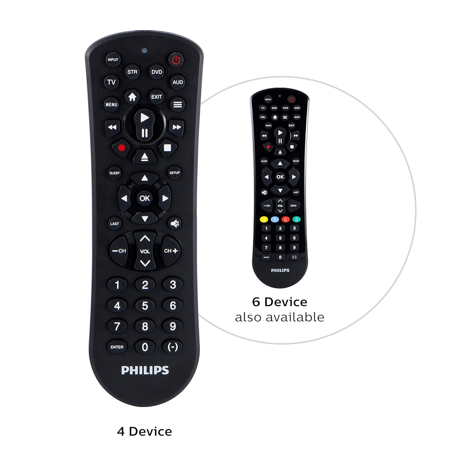 Pl Philips Universal Remote Control For Samsung Vizio Lg Sony Sharp Roku Apple Tv Rca Panasonic Smart Tv