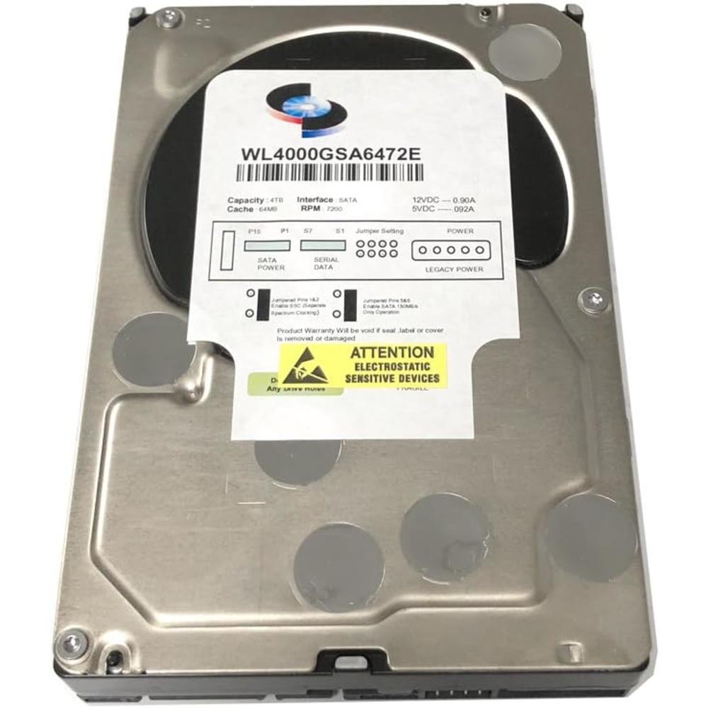 White Label WL 4TB 7200RPM 64MB Cache SATA 6.0Gb/s ...