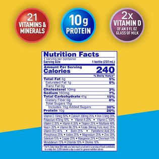Carnation Breakfast ESSENTIALS Ready-to-Drink, Classic French Vanilla, 8 Ounce Bottle (Pack of 24) (Packaging May Vary)