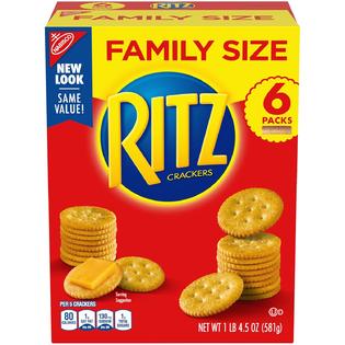 Ritz Crackers, Original Flavor, 6 Family Size Boxes