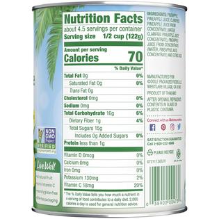 Dole , Pineapple Chunks in Juice, 20 Oz