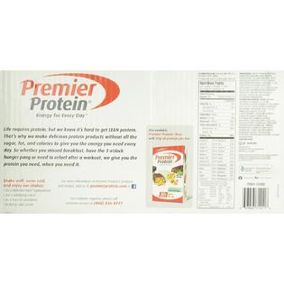 Premier Protein Nutrition High Protein Shake Chocolate 18 Count 11 Fl Oz Each Premier Protein Nutrition High Protein Shake Chocolate 18 Count 11 Fl Oz Each
