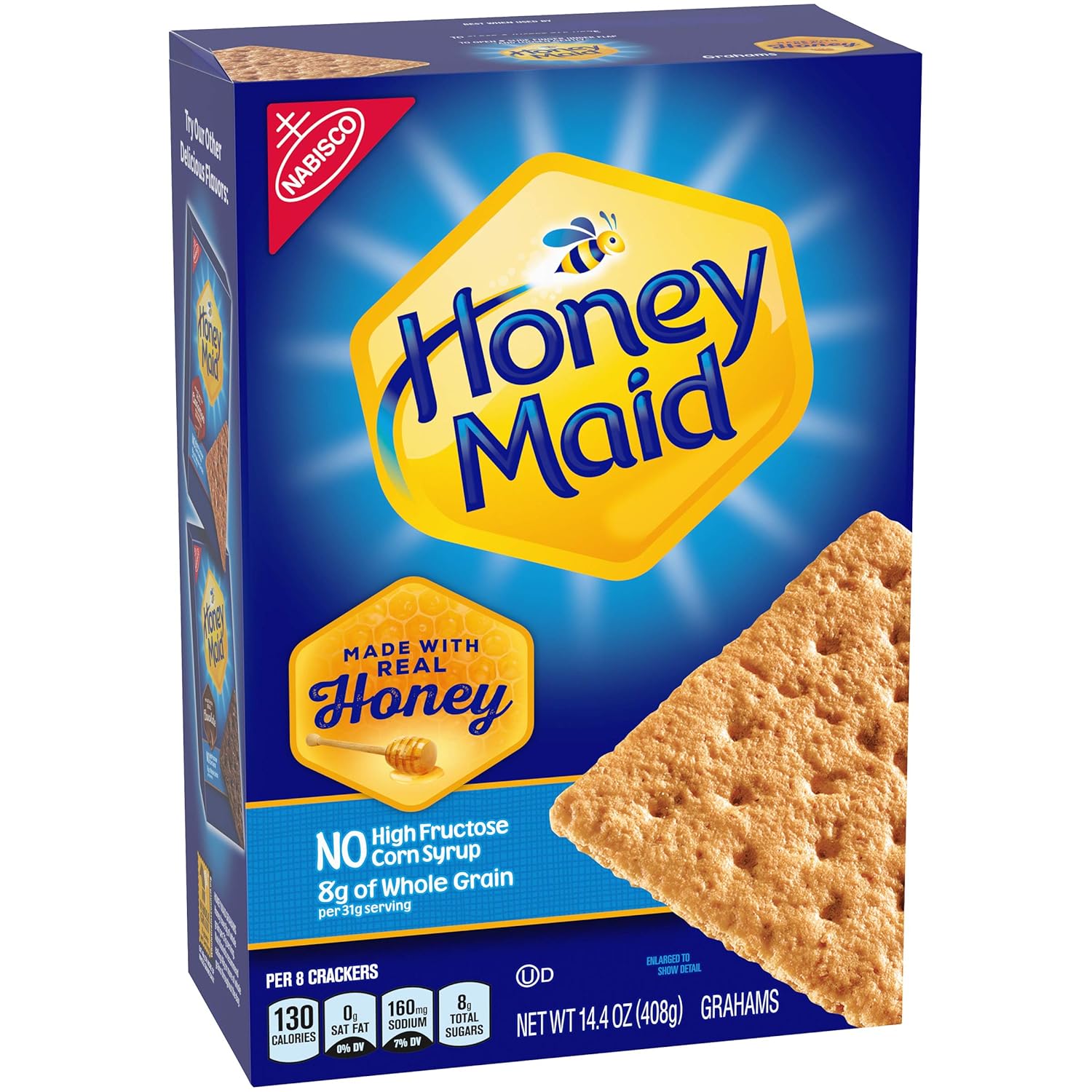 Honey Maid Honey Graham Crackers, 12 - 14.4 oz boxes