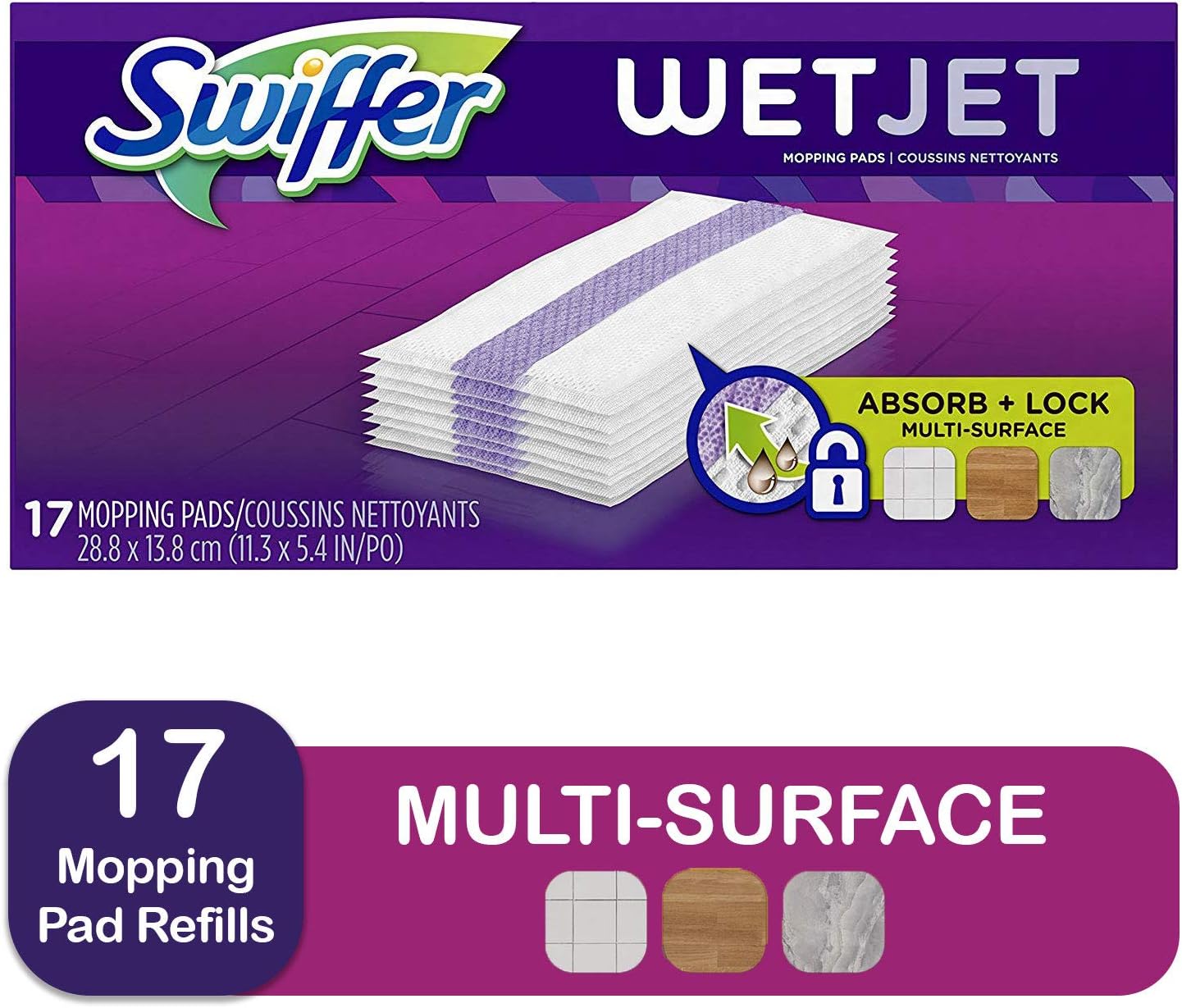 Swiffer Wetjet Hardwood Mop Pad Refills, Swiffer Pads For Hardwood Floors