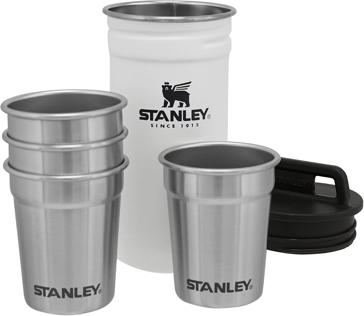Stanley Adventure Nesting Shot Glass Set, 4 Stainless Steel ...
