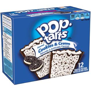 Cookies and cream pop tart nutrition facts