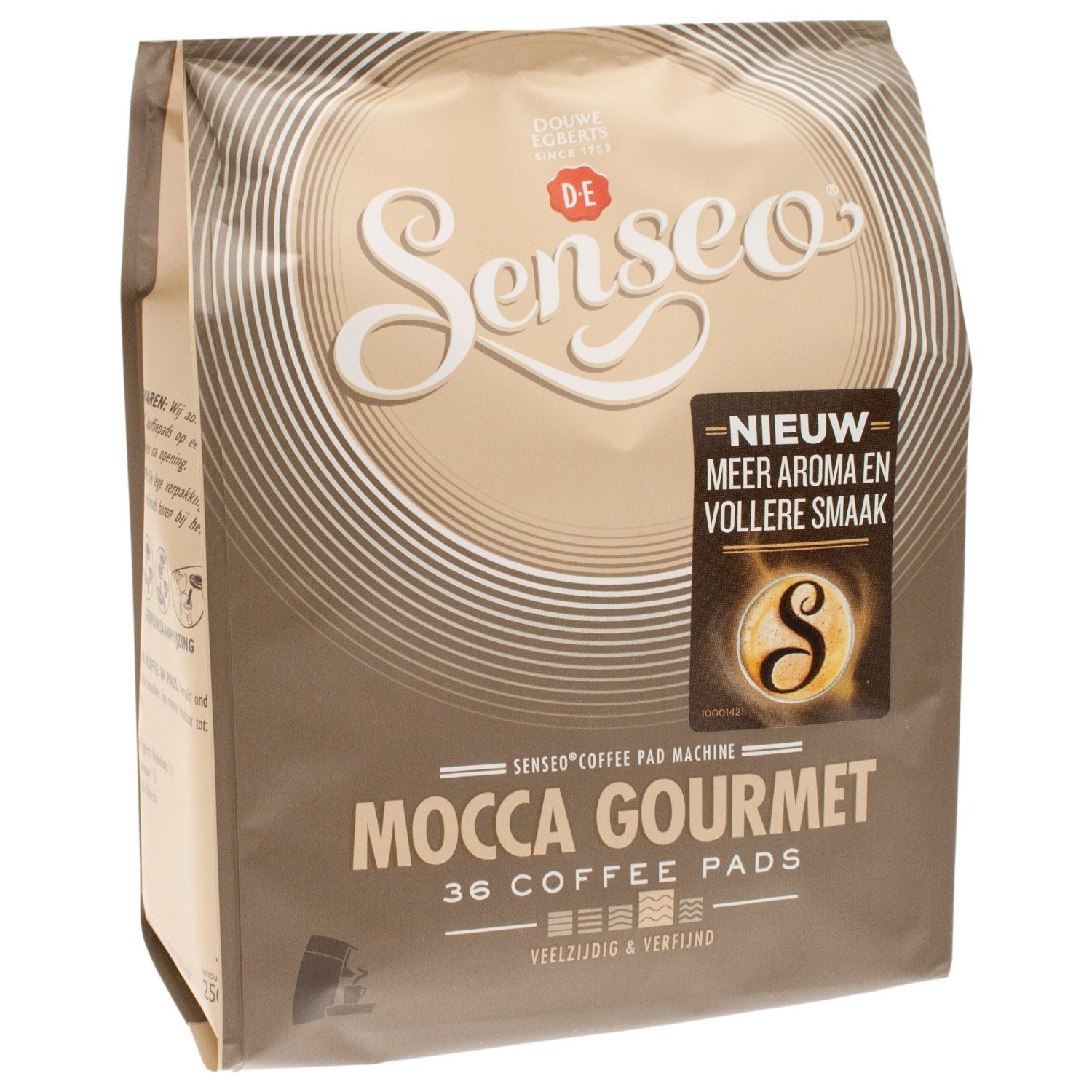 Waar maak een foto schuifelen Senseo Douwe Egberts Mocca Gourmet Coffee Pods 36-count Pods