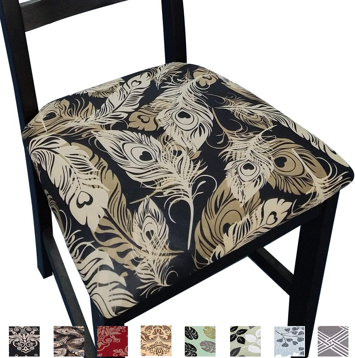 Chair Seat Covers, Black Seat Covers For Dining Room Chairs