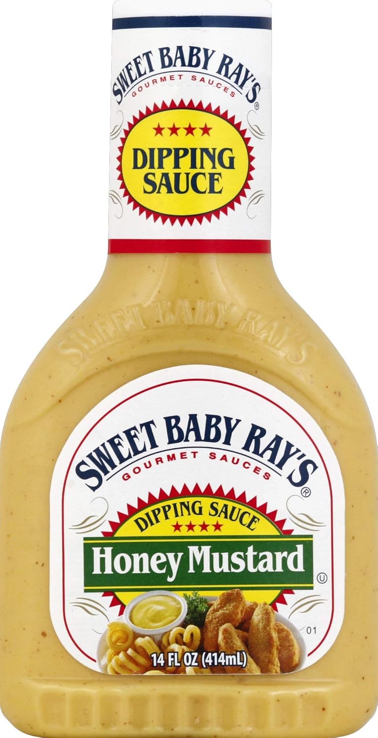 Sweet Baby Rays Honey Mustard Dipping Sauce 14 Oz Sweet Baby Rays Honey Mustard Dipping Sauce 14 Oz