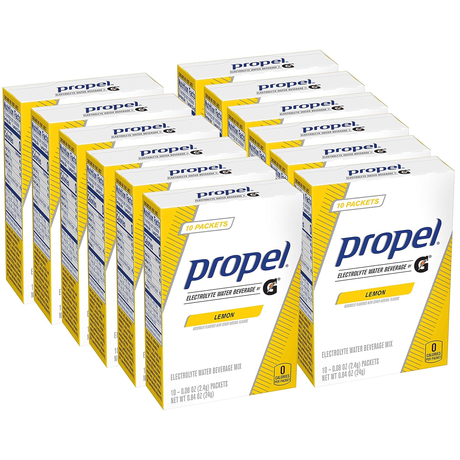 Propel Powder Packets Lemon With Electrolytes, Vitamins and ...