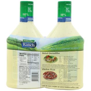 Hidden Valley The Original Ranch Dressing, Original, 2-Count Bottle, 80 fl  oz Total