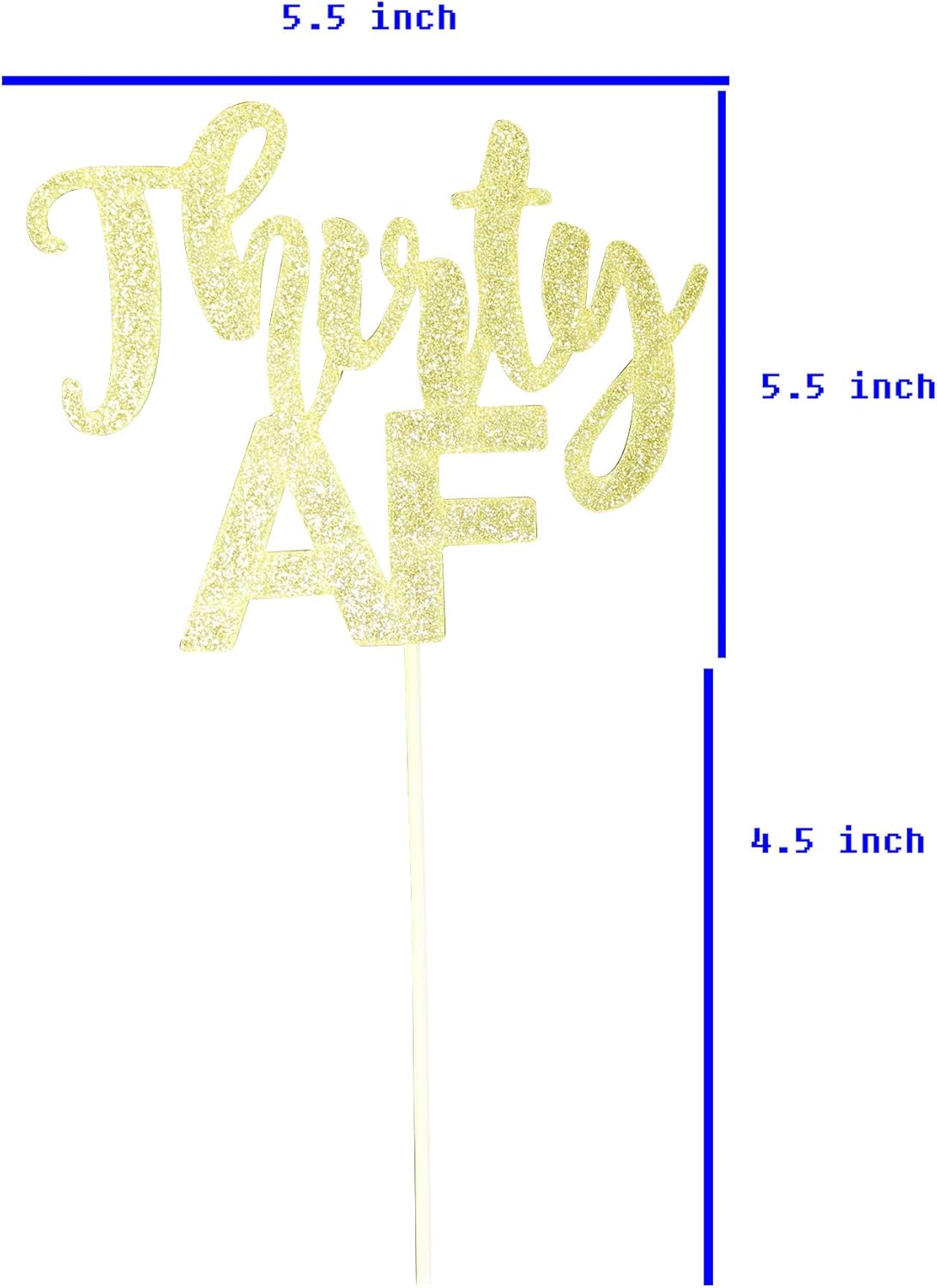 Starsgarden Thirty Af Cake Topper Funny 30th Birthday Dirty Thirty Cheers To 30 Years Party Decorations Gold 30 Starsgarden Thirty Af Cake Topper Funny 30th Birthday Dirty Thirty Cheers To 30 Years Party Decorations Gold 30