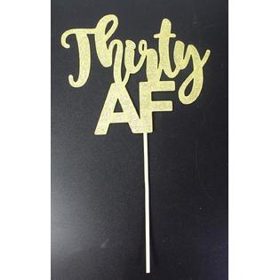 Starsgarden Thirty Af Cake Topper Funny 30th Birthday Dirty Thirty Cheers To 30 Years Party Decorations Gold 30 Starsgarden Thirty Af Cake Topper Funny 30th Birthday Dirty Thirty Cheers To 30 Years Party Decorations Gold 30
