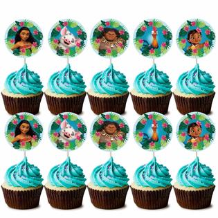 One Phoenix 26 Moana Cake Topper Cupcake Toppers Set Decorations Birthday Party Topper For Children One Phoenix 26 Moana Cake Topper Cupcake Toppers Set Decorations Birthday Party Topper For Children