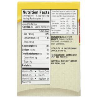 Jif To Go Natural Creamy Peanut Butter 1 5 Oz 8 Ct Jif To Go Natural Creamy Peanut Butter 1 5 Oz 8 Ct