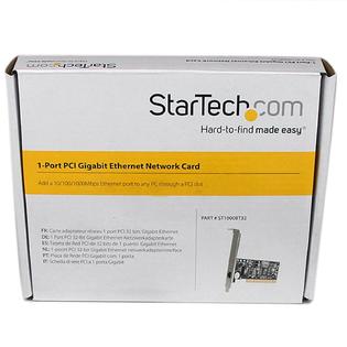 Startech Com 1 Port Pci 10 100 1000 32 Bit Gigabit Ethernet Network Adapter Card St1000bt32