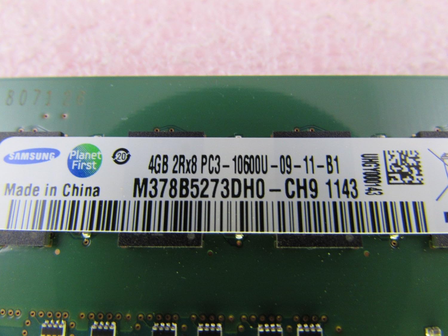 Exist Shuraba Locker 260887480160 Samsung 4GB PC3-10600U DDR3 1333MHz DIMM 240 Pin Memory  M378B5273DH0-CH9