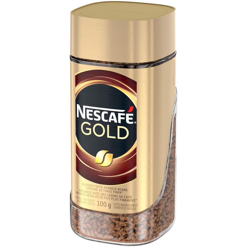 Nescaf Gold Medium Roast Instant Coffee, 100g Jar