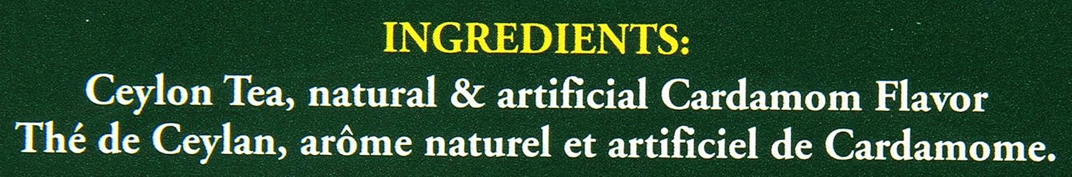 Sadaf Special Blend Tea With Cardamom Flavor 50 Tea Bags Sadaf Special Blend Tea With Cardamom Flavor 50 Tea Bags