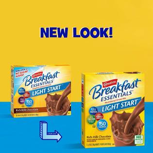 Carnation Breakfast ESSENTIALS Light Start Powder Drink Mix ...