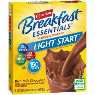 Carnation Breakfast ESSENTIALS Light Start Powder Drink Mix ...