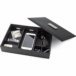 Mens Wooden Valet Box