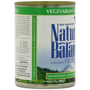 Natural Balance Ultra Premium Wet Dog Food Vegetarian 13 Ounce