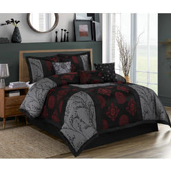 Bed Size King Comforters Jacquard Kmart