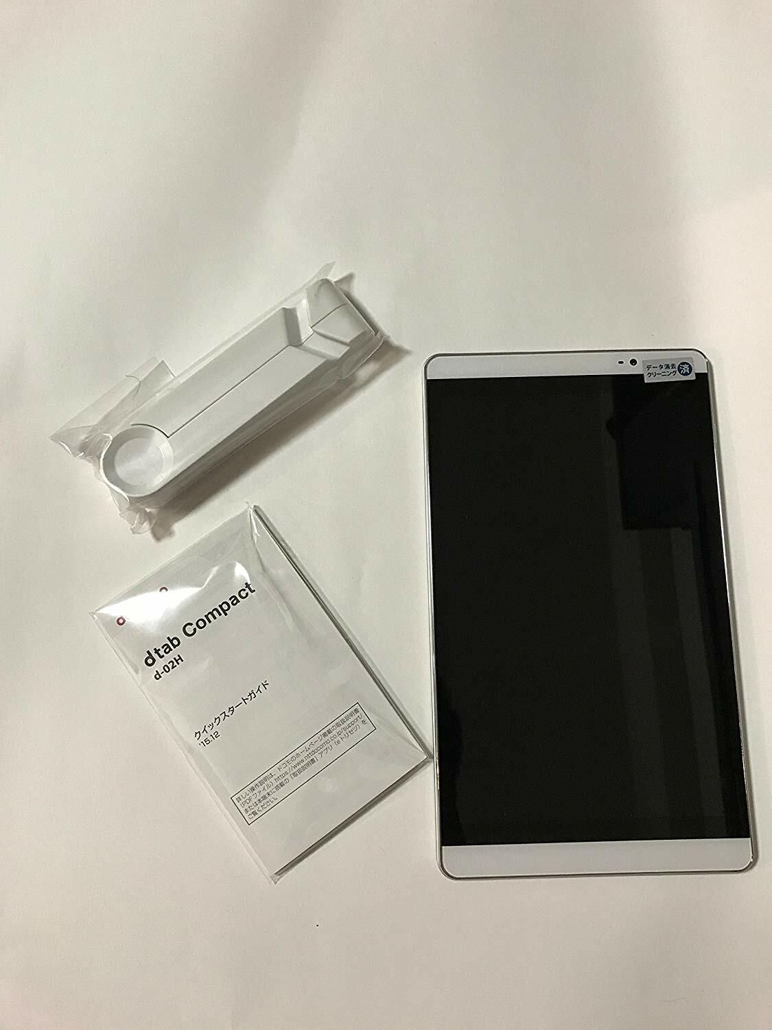 New Huawei Docomo Dtab Compact D 02h Silver Unlocked Sim Free Japan F S New Huawei Docomo Dtab Compact D 02h Silver Unlocked Sim Free Japan F S