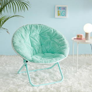 Green saucer chair hot sale