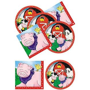 Jj Party Supplies Farm Friends Themed Birthday Party Plates