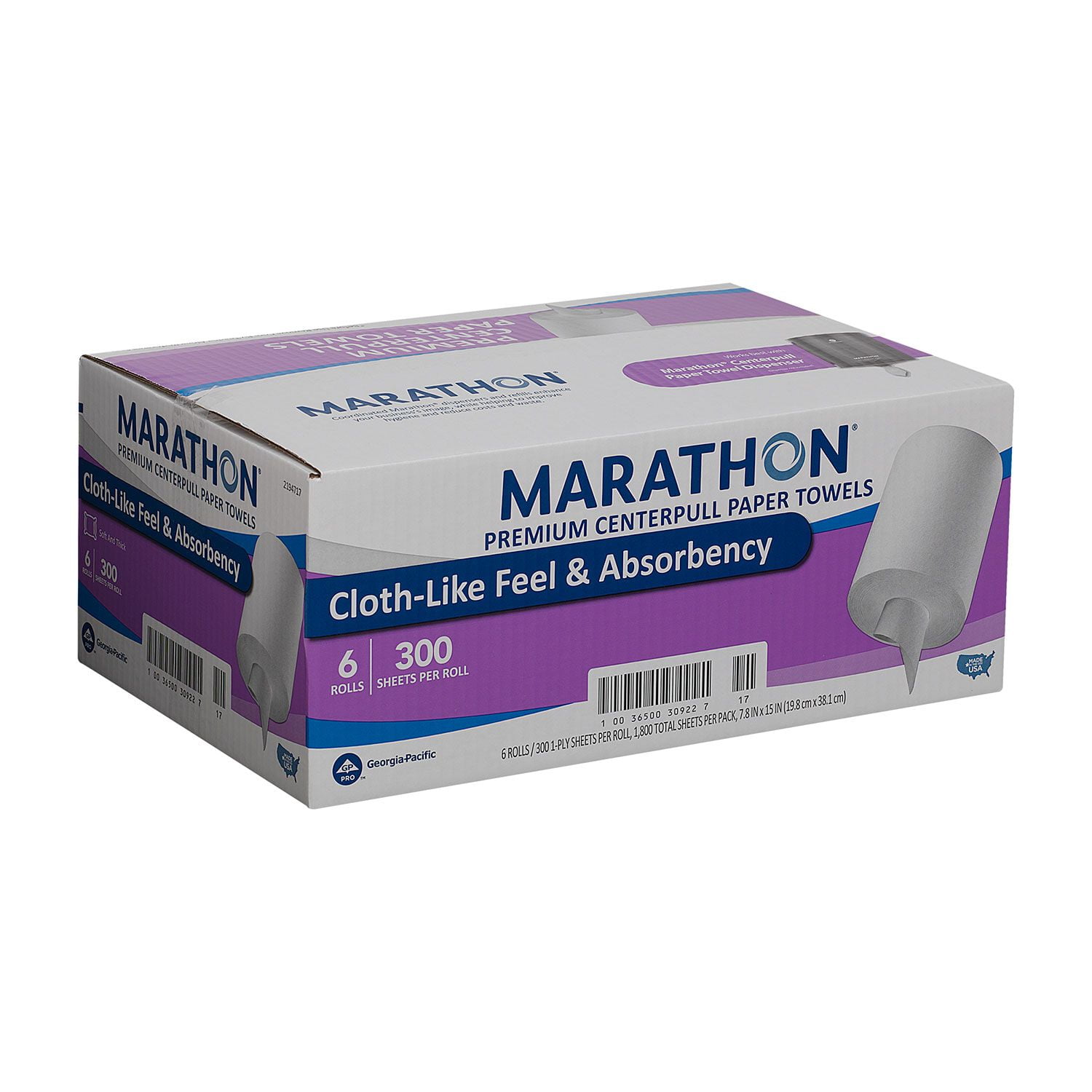 Marathon Center Pull Premium Soft And Absorbent Paper Towel Rolls