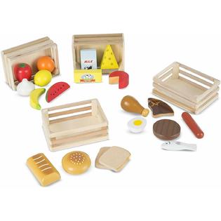 Melissa Doug KITCHEN PLAY FOOD SET Lot Dishes Group Melissa Doug KITCHEN PLAY FOOD SET Lot Dishes Group