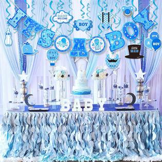 Kalefo Baby Shower Decorations For Boy It S A Boy Party Hanging