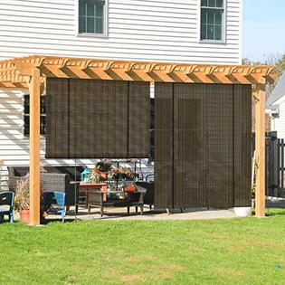Coarbor Outdoor Roll Up Shades Blinds For Porch 6 W X H Outdoor Roll Up Shades Blinds For Porch