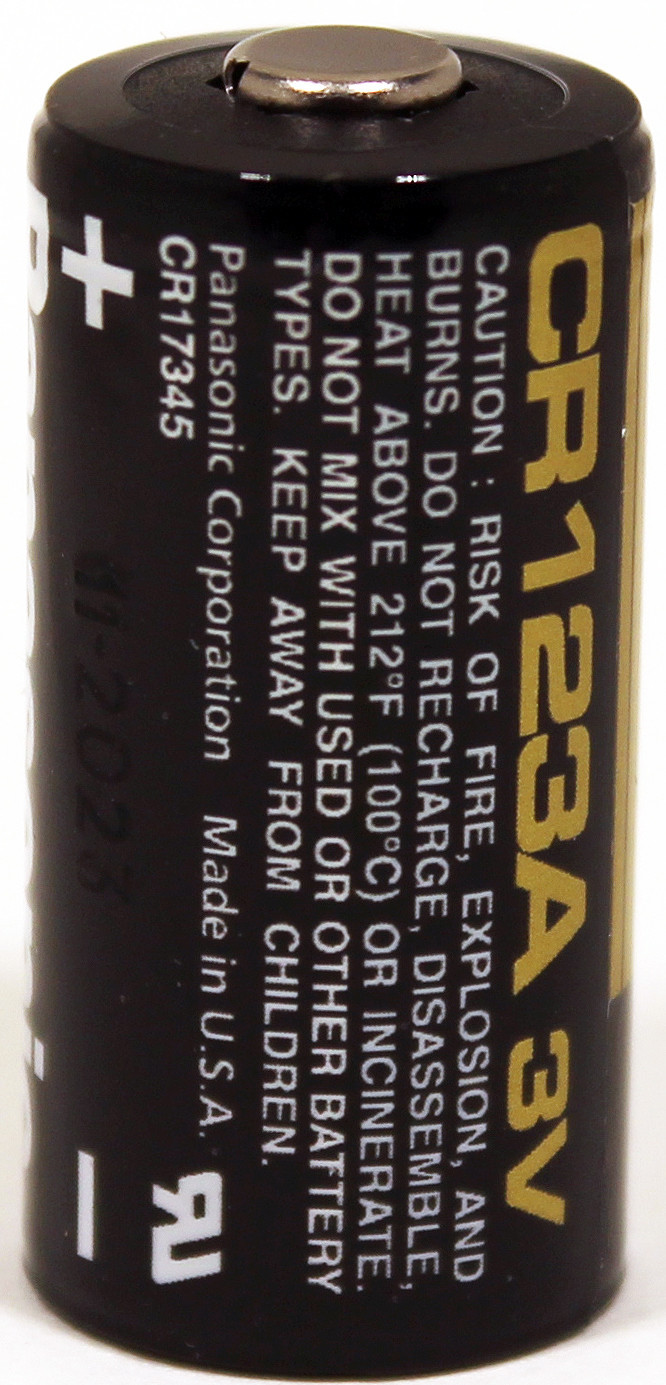 Cr123pa B 4pc Panasonic Cr123a 3v Photo Lithium Battery 1550mah Expiry 2027 Made In Usa