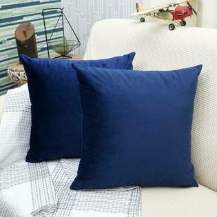 Weaverbird Fundas Forros Para Cojines Decorativos Almohadas Azul