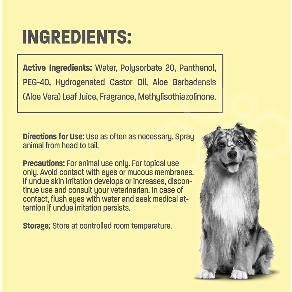 Pet Health Pros; Dog Deodorizing Spray; Long-Lasting, Eliminates Odor, Time-Saving; Large 8oz bottle- Cucumber Melon