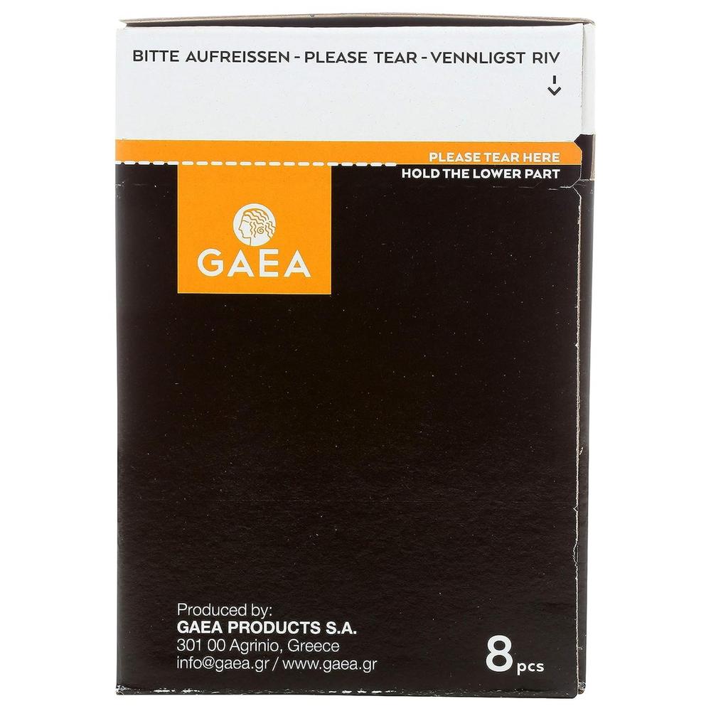 Gaea Pitted Snack Pack Kalamata Greek Olives | Sun Ripened Vegan Ready to Eat | Low Salt  - 2.3 Oz (Pack Of 8)
