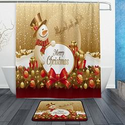 Christmas Shower Curtain Clearance