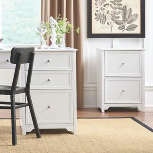 Home Decorators Collection 3 Drawer File Cabinet Oxford White