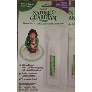 Sergeant S 4 X Cats Flea Treatment Tick Sergeants Natures Guardian